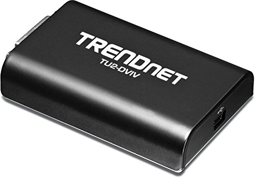 Adaptador TRENDNET (VGA e DVI - Preto) Trendnet - Acessórios de computador - vga, dvi, usb 2.0, preto