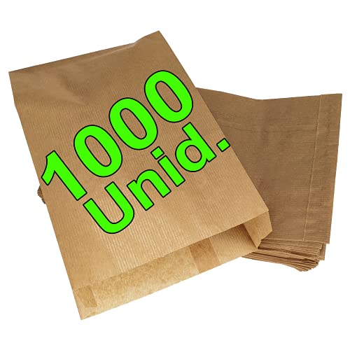 Bolsas de Papel LOXATO Kraft (1000 Un) Loxato - Sacolas de presente - papel kraft, 1000 unidades, resistente à água