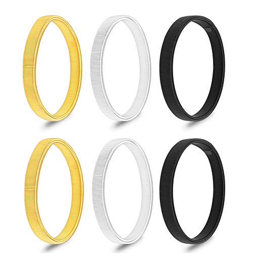 Suporte para Camiseta LYTIVAGEN 6Pcs (Preto - Aço Inoxidável) LYTIVAGEN - Pulseiras - preto, aço inoxidável, suporte