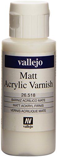 Tinta para pintar com dedos VALLEJO 3026518 Acylicos Vallejo - Vernizes e acabamentos - pintar dedos, 100 ml, secagem rápida