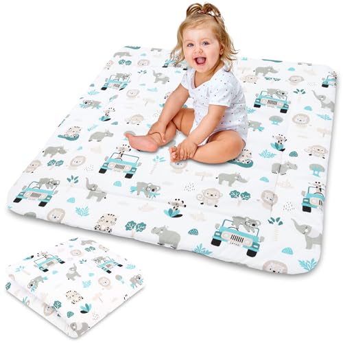 Tapete de Atividades VINCI (Algodão - 100 x 100 x 2.5 cm) Totsy Baby - Móveis para bebês e crianças pequenas - algodão, 100x100cm, 2.5cm