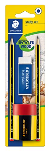 Lápis de Carvão STAEDTLER HB (2 Un - Multicor) Staedtler - Lápis - multicor, resistente à água, hexagonal, ergonômico