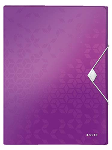 Dossier LEITZ WOW 30 mm Roxo (A4 - Capacidade: 250 folhas) Leitz - Arquivamento e organização - 250 folhas, a4, 30 mm, metal