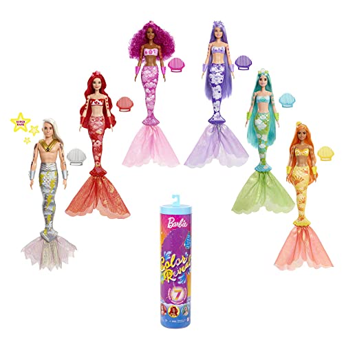 Boneca MATTEL Barbie Reveal Sereia Arco-Irís Barbie - Bonecas - sereia, arco-íris, barbie