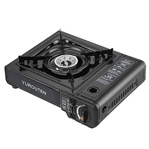 Fogão a Gás Portátil YOUROUTEN com Mala YUROUTEN - Eletrodomésticos - portátil, 2 queimadores, 6000w, 3 bocas
