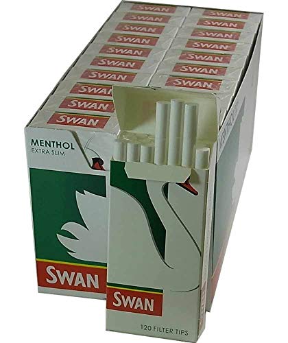 Rizal Swan Menthol Filters 20 Packets Swan - Acessórios de fumar - mentol, filtros, 20 pacotes