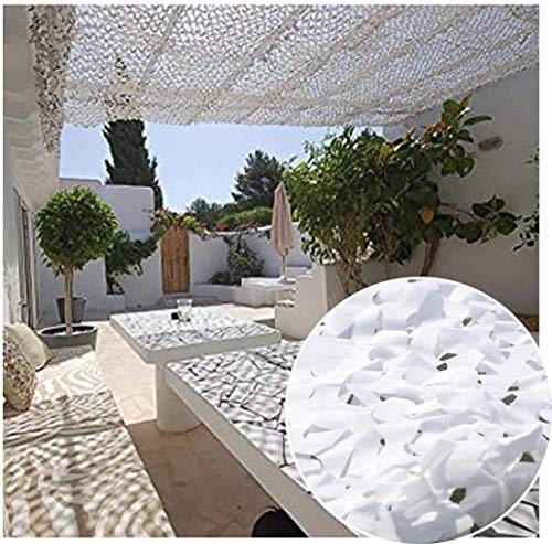 Rede de Camuflagem Branco 3x5m Malla de Camuflagem Neve Tela Oxford 210D Tela de Chapéu Exteriores Sombrinha Vela Carpa Jardim Gazebo TOYPEX - Eletrodomésticos - impermeável, resistente ao desgaste, fácil de montar, transporte