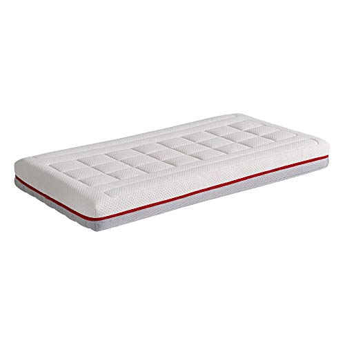 Colchão de Berço para Crianças ECUS PIGU (140 x 70 x 12 cm) ECUS KIDS - Colchões - 140x70cm, algodão orgânico, espuma de soja, lavável