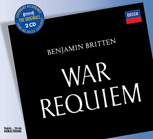 CD War Requiem / Britten - War Requiem (1 CDs) Decca - Cds de música - cd, war requiem, britten, requiem aeternam, j peers, d ficher-dieskau, e vishneskaya