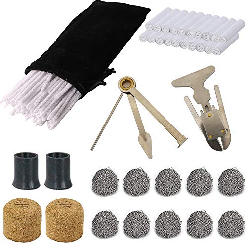 Kit de Acessórios para Tubos CEFONJER (80 Limpeza e 20 Filtros) CESFONJER - Cachimbos - limpeza, filtros, tubos