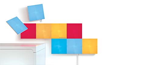 Painel de Controle NANOLEAF Canvas Smarter Kit (8 Un) Nanoleaf - Luminárias de parede - 8 unidades, led, interiores, 25000 horas