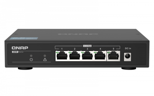 Switch QNAP QSW-1105-5T L2 10/100/1000 QNAP - Concentradores e comutadores - Switch, qnq, l2, 10/100/1000, 1u, 5x rj45