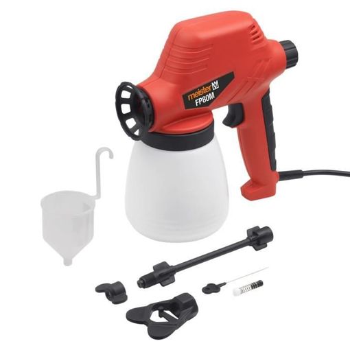 Pistola de Pintura MEISTER FP80M (Ferramentas Eléctricas) Meister - Pulverizadores de tinta - pintura, regulação, 80W, 140 bar