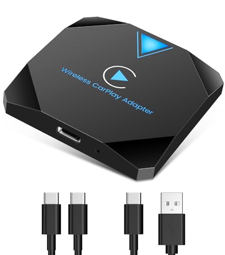Adaptador Auto Woxter CARPLAYWIRELESS01 (USB - Preto) ANOPU - Reprodutores de mídia e streaming doméstico - carplay, android auto, bluetooth 4.0, usb 2.0