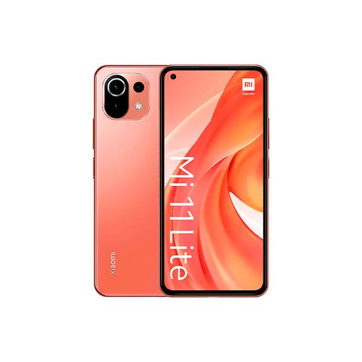 Smartphone XIAOMI Mi 11 Lite (6.55'' - 6 GB - 64 GB - Rosa) Xiaomi - Telemóveis - smartphone, xiaomi mi 11 lite, rosa, qualcomm snapdragon 732g, 6 GB RAM