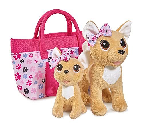 Peluche SIMBA TOYS Happy Family (Idade Mínima Recomendada: 3 anos) SILVERTORN - Animais de pelúcia - bolsa, impressões, 3 anos