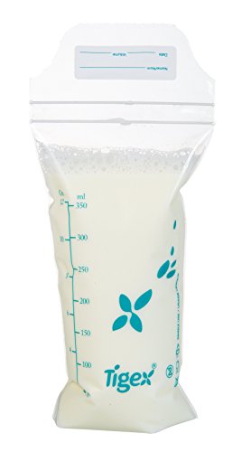 Acessório para amamentação Medela 80834171 TIGEX - Recipientes de armazenamento de leite materno - sacos de conservação, polietileno, 350 ml, branco