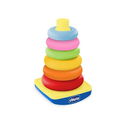Brinquedo CHICCO Boppy (0.5 anos - Madeira) Chicco - Brinquedos de empilhar e encaixar - madeira, motricidade, 0.5 anos, mecanismo giratório