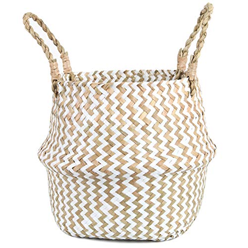 Cesto de Roupa FEILANDUO (Algodão - Branco) FEILANDUO - Cestos de roupa - algodão, branco