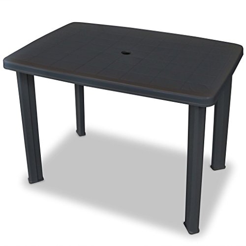 Mesa de Jardim de Madeira e Metal 100x67x85cm Progarden - Móveis de exterior - madeira, metal, 100x67x85cm