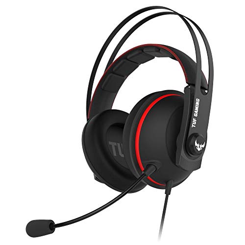 Auscultadores com Fio ASUS TUF Gaming H7 (Over Ear - Microfone - Preto) ASUS - Fones de ouvido e headsets - circum-aural, com fio, microfone, preto