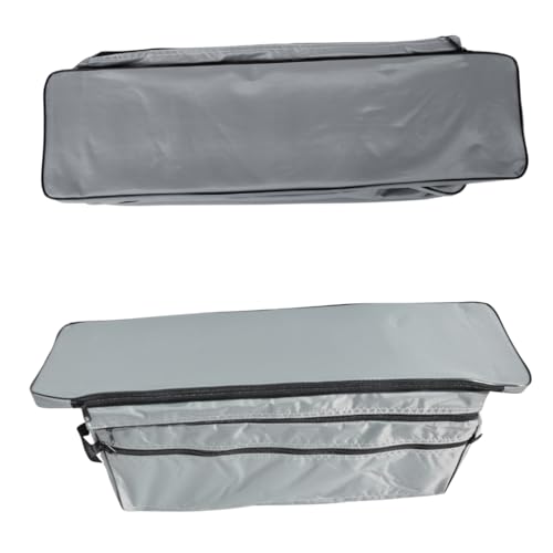 Cobertura de Assento para Barcos a Vapor Pvc Cinzento TODONEUMATICAS Todoneumaticas.es - Bolsas para raquetes de tênis - pvc, cinzento, acolchoada, fecho com correr