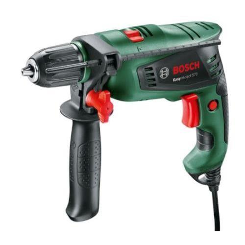 Berbequim de Impacto BOSCH EasyImpact 570 (500 rpm) Bosch - Berbequins elétricos portáteis - 570 W, 500 rpm, ergonômico, compacto