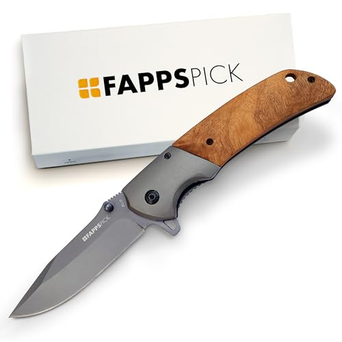 Fappspick Nvj82 Canivete de Bolso 7.5 Cm Madeira FAPPSPICK - Cortadores - canivete, madeira, 7.5 cm