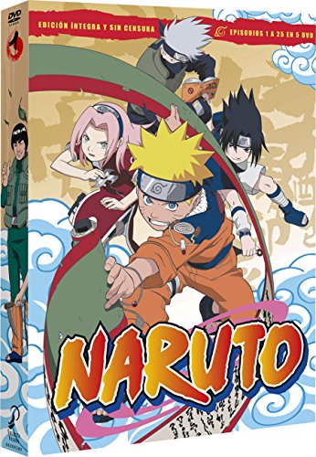DVD Naruto - Temporada 1 (Edição em Espanhol) SELECTA - Dvds e vídeos - ninja, hokage, aventuras, combates