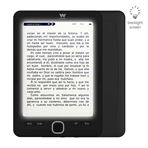 Ebook Reader WOXTER Scriba 195 Paperlight Preto Woxter - Leitores de e-books - ebook reader, woxter, scriba 195, paperlight, preto