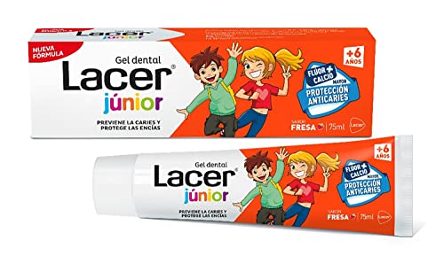 Lacer Junior Gel Dental Infantil 75 Ml LACER Lacer - Pasta de dentes - gel, dental, infantil, 75 ml