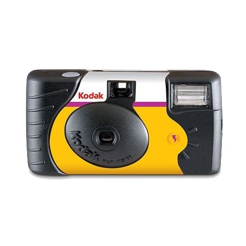 Máquina Fotográfica Instantânea KODAK Power Flash (Amarelo - Li-Po 700 mAh) Kodak - Câmeras descartáveis - instantânea, flash, amarelo, li-po