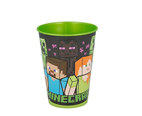Garrafa para Crianças MINECRAFT (Plástico - Azul) Stor - Garrafas de água - plástico, azul, resistente à queda, original