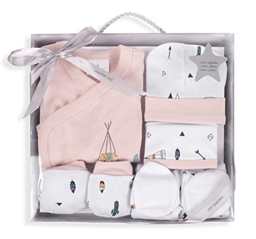 Conjunto de Lençóis DON ALGODÓN Dakota (Rosa - 100% Algodão) Mindoo - Móveis para bebês e crianças pequenas - rosa, algodão, conjunto