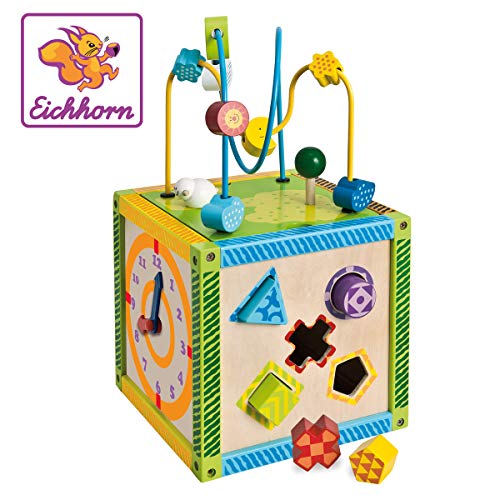 Brinquedo de Trabalhos Manuais EICHHORN 100002235 Eichhorn - Brinquedos de atividade para bebês - trabalhos manuais, instrumentos, habilidades motoras