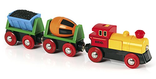 Jogo de Tabuleiro BRIO Train Set (Idade Mínima Recomendada: 3 anos) BRIO - Brinquedos - bateria, 3 anos, luzes, vagões giratórios