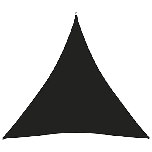 Toldo de Vela VIDAXL (Preto - Poliéster - 450 x 450 cm) vidaXL - Revestimento - triangular, exterior, poliéster, PU, 450x450 cm