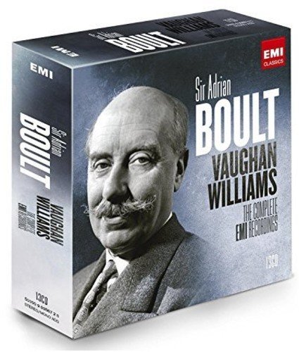 CD Sir Adrian Boult - Vaughan Williams: The Complete EMI Recordings (1 CDs) EMI CLASSICS,BOX CLASSICA, - Cds de música - adrian boult, vaughan williams, emi recordings, música clássica