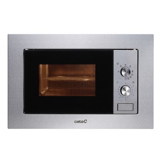 Micro-Ondas Encastrável CATA 20 MC IX (20 L - Com Grill - Inox) CATA - Fornos de microondas - encastrável, inox, grill, descongelação automática