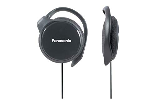 Auriculares com Fio PANASONIC RP-HS46E-K (In Ear - Microfone - Preto) Panasonic - Fones de Ouvido com Microfone - intra-aural, gancho de orelha, preto, com fios