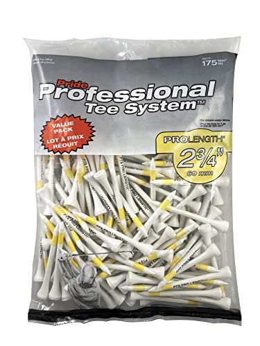Golfinhos PRIDE PROFESSIONAL GOLF Tees (Branco) Pride Sports - Tees de golfe - branco, 3.5 cm, 4 cm, 6 cm