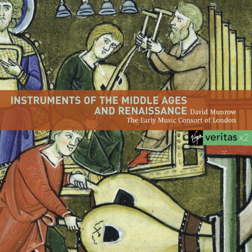 CD David Munrow - Instruments Of Middle Age And Renaissance (2 CDs) MÚSICA - Música e gravações de som - cd david munrow, instruments of middle age and renaissance, músico medieval, interpretação renascentista, duplo disco