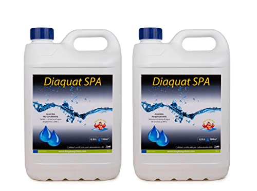 Algaquicida Diaquat Spa 10L (2 Unidades) DIASA - Limpeza de piscinas e produtos químicos - algaquicida, diaquat, spa, 10L