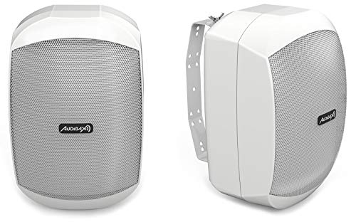Colunas Monitoras AUDIBAX OVO 4 (Branco) Audibax - Alto-falantes - colunas, monitoras, audibax ovo 4, branco, jack 3.5mm, 35 w