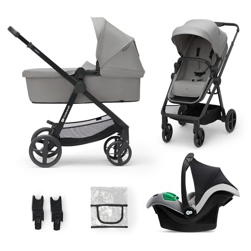 Carrinho de Bebé KINDERKRAFT Newlly Grey 4Kraft - Móveis para bebês e crianças pequenas - carrinho, bebé, kinderkraft, newlly grey