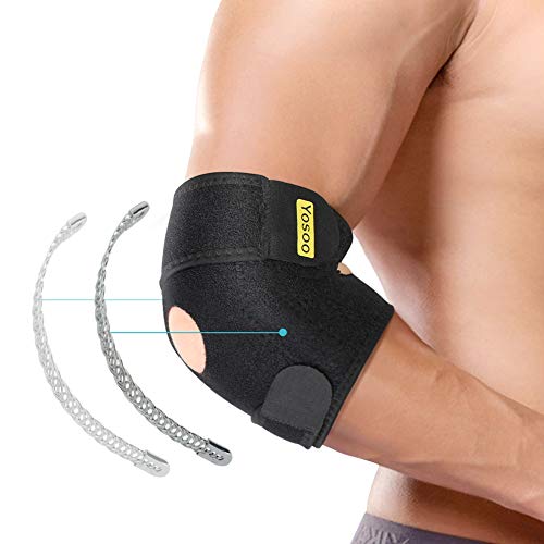 Apoio de Cotovelo ELBOW BRACE para Tendinite (Tamanho Único) Yosoo Health Gear - Equipamento de terapia ocupacional e fisioterapia - apoio, cotovelo, tendinite