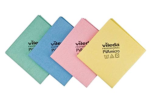 Toalha para Limpeza de Vidros VILEDA Micro Poker FHP DI FREUDENBERG - Panos de limpeza de loja e panos de limpeza de uso geral - microfibra, lavável, 38cm, poliéster