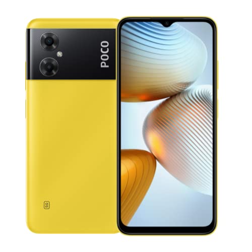 Smartphone XIAOMI Poco M4 Pro (6.6'' - 4 GB - 64 GB - Amarelo) Xiaomi - Telemóveis - 6.6 polegadas, android 12, 4 gb ram, 64 gb, amarelo