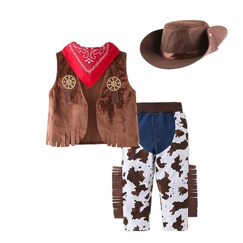 Fato de Menino LITO ANGELS Cowboy (Tam: 3-4 anos) Lito Angels - Roupa - cowboy, 3-4 anos, veludo, xerife