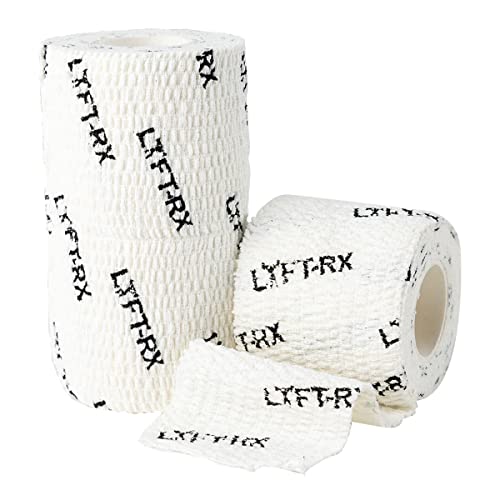 LYFT-RX Weightlifting Hook Grip Tape com Adesivo para Levantamento de Pesos Olimpico LYFT-RX - Fita médica e bandagens - levantamento, olímpico, resistente, flexível